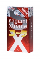 Презервативы латексные Sagami Xtreme Cola 10 шт, 19 см